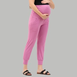 Maternity Jogger Pants - Lavendar