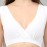 Comfort Cotton Bra - White