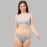 Maternity and Nursing Sleep Bra and Low Waist Panty - Grey