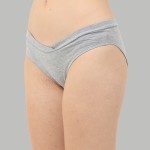 Organic Cotton Comfort Panty - Grey