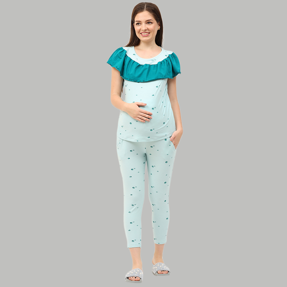Maternity and Nursing Night Suit